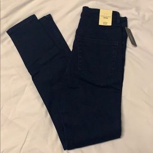 High rise skinny jeans